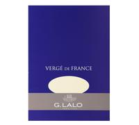 [11416L] G.LALO Bloc Vergé A5 50 feuilles 100g Ivoire