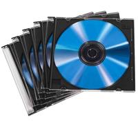 [11432] Hama Lot de 20 Boîtiers vides CD/DVD Slim case Transparent