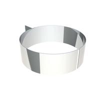 Ø 115 mm Jeremias DW FU Pince de protection contre la foudre pour cheminée, brillant