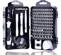 115 pièces Handy Reparatur Werkzeugset | Kit de tournevis de précision pour horlogers, bijoutiers | Outils d'ouverture pour smartphone téléphone portable tablette ordinateur portable maquettiste Magné