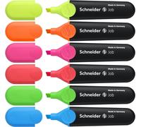115096 Pochette De 6 Surligneurs Jaune/Orange/Rose/Vert/Rouge/Bleu[Z530]