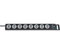 [1153380118] brennenstuhl Bloc d'alimentation "Super-Solid", 8 fois, noir