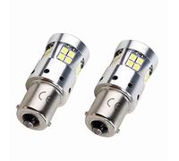 1156 Ba15s P21w Led Ampoules 12V-24V, 6500K Blanc Ampoule, Utilisé Pour L'éClairage De Paysage Et D'IntéRieur, Feu De Recul, Feux ArrièRe. Lot De 2