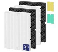 116130 Lot de 2 filtres de rechange H pour purificateur d'air Winix 5500-2 5510 5520 Am80 Plasmawave True HEPA