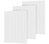 116130 Lot de 3 filtres de rechange H compatibles avec purificateur d'air Winix 5500-2 et modèles AM80, H13 True HEPA et filtre à charbon actif