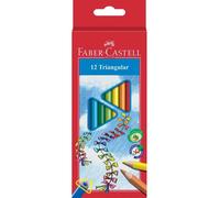 [116512-3] Faber-Castell Lot de 3 Etuis de 12 Crayons de Couleur Triangulaire...