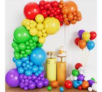 117 Pieces 5 10 12 18 Inch Colorful Balloon Arch Kit Balloon Garland Garland Latex Balloons Birthday Wedding Baby Shower Girls Women Boys Men Party Decorations