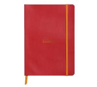 [117413C] Clairefontaine Carnet souple COQUELICOT A5 ligné 160p ivoire 90g