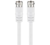 [11742] Goobay Câble Satellite 75 dB Double Blindage Type F Mâle - Mâle 10 m ...