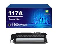 117A Cartouche De Toner Compatible avec Les Imprimantes pour HP W2070A W2071A W2073A Et W2072A. Compatible avec Les Imprimantes MFP 150a 150nw 178nw Et 179fnw,Black-1 Pack