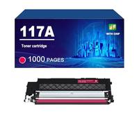 117A Cartouche De Toner Compatible avec Les Imprimantes pour HP W2070A W2071A W2073A Et W2072A. Compatible avec Les Imprimantes MFP 150a 150nw 178nw Et 179fnw,Magenta-1 Pack