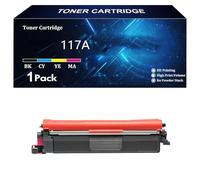 117A Cartouches de Toner Remplacement pour HP 117A W2070A W2071A W2072A W2073A Compatible avec Laser Color 150a 150nw 150w MFP 178nwg 179fwg 178nw 179fnw Imprimante ,Magenta-1 Pack