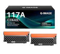 117A Noir Toner Compatible pour HP 117A Set Cartouches de Toner | Compatible avec Toner HP Color Laser MFP 178NWG für HP Color Laser MFP 179FWG 150NW 179FNW 178NW 150A W2070A W2072A W2073A