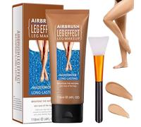 118 ML Water-proof Leg Makeup, Leg foundation for Tattoo, Scars, Varicose Veins, Waterproof Makeup Cover Cream for Leg and Body (Brown)