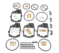 118 Pieces Carburetor Rebuild Kit with Gasket O Ring Valve Needle Jet Screw Spring Replacement for Goldwing 1000 GL1000