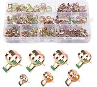 118 Pièces Clips À Ressort Tuyau 6-12mm Essence Serre-Joints À Tuyaux Collier Durite Pour Fixer Tuyaux Souples Et Durites