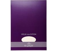 [11800L] G.LALO Bloc A4 velin pur coton 40 feuilles Crème