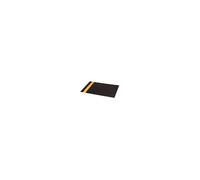 Rhodia - Sous-main rigide 118806C - Noir 60 x 40 cm - Piqûres sellier orange - Simili cuir