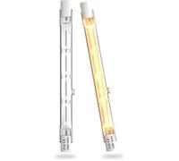 118Mm R7S Ampoule 160W Blanc Chaud 2700K Dimmable J118 J Type Linéaire 2000Lm Ac220-240V Pour Éclairage De Sécurité,Projecte[CA132]