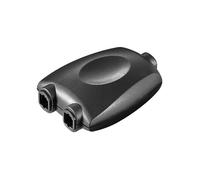 [11921] Goobay Adaptateur TOSLINK 1 F à 2 F Digital/audio splitter Noir