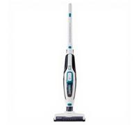 Leifheit PowerVac 2in1 Aspirateur-balai 2 en 1 Batterie Sec Cyclonique Sans sac Noir, Bleu, Blanc