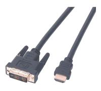 [119322] equip Câble HDMI DVI-D 18+1 - 2,0 m, noir