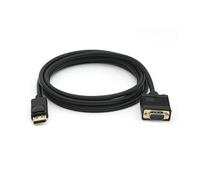 Equip Câble vidéo et adaptateur 119338 2 m VGA (D-Sub) vers DisplayPort Noir
