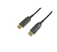 Equip Câble DisplayPort 119443 actif optique 1.4 30 m 8K/60Hz Noir