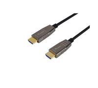 Equip Câble HDMI 119455 – Optique actif HDMI 2.1 50 m Type A mâle Noir 8K/60Hz & 4K/120Hz HDCP 2.2