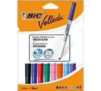 [1199001748] Velleda Lot de 8 Feutres tableau blanc effaçable à sec 1741 Poin...