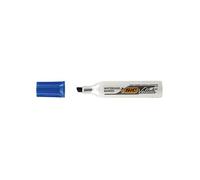 BIC Feutre pour tableau blanc Velleda 1781 - Effaçable à sec, pointe biseautée 3-4,6 mm - Bleu