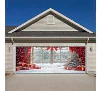 11Bannière de garage de NoëlFaites une déclaration festive ce Noël avec notre bannière de garage parfaite pour célébrer la saison des fêtes ! (188,97 x 82,67 pouces) (A, A)