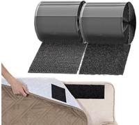 11cm X 6m Scratch À Coudre Scratch Autocollant 110mm De Large Bande Scratch Adhésif Puissant Tissus Rouleau Pour Empêcher Le Coussin De Canapé Matelas De Glisser,Maison Et Bureau Applications