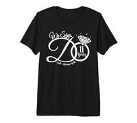 11e Anniversaire de Mariage We Still Do 11 Years Couple T-Shirt Haut de Gamme
