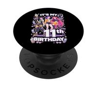 11e Anniversaire Fille coréenne Pop Kpop Bday Party PopSockets PopGrip Adhésif