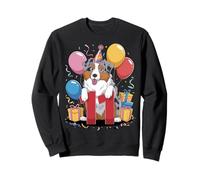 11e anniversaire garçon fille 11 ans onze berger australien Sweatshirt