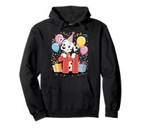 11e anniversaire garçon fille 11 ans onze dalmatien Sweat à Capuche