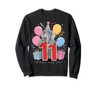 11e anniversaire garçon fille 11 ans onze Weimaraner Sweatshirt