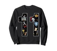 11ème Anniversaire de fête d'anniversaire de 11 Ans Sweatshirt