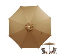 11ft Umbrella Canopy Replacement 8-Rib Cantilever Patio Umbrella Cover UV