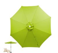 11ft Umbrella Canopy Replacement 8-Rib Cantilever Patio Umbrella Cover UV