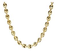 11mm Grains De Café Chaînes Bracelets pour Hommes Femmes Hiphop Déclaration Charme Bijoux Colliers En Acier Inoxydable