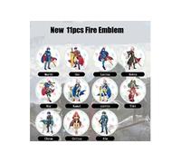 11pcs Jeux de Cartes circulaire amiibo compatible Nintendo switch Wii U Fire Emblem