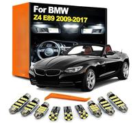 11Pcs Kit d’éclairage intérieur LED, pour BMW Z4 E89 2009-2013 2014 2015 2016 2017 Porte de Bagages Accessoires d’Ampoule de courtoisie