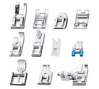 11Pcs Pied Presseur Machine à Coudre,Pieds de Biche,Machine à Coudre Kit Pieds de Biche Multifonctionnel,pour Machines à Coudre Brother,Babylock,Janome,Elna,Toyota,Singer