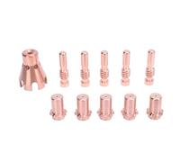 11pcs Set Mig Welding Gun Accessory Accessory Accessory Cutter Plasma PCT80 Electrodes Conseils Couvertures de protection avec boîte de rangement pour KP2062-3B1 KP2065-1