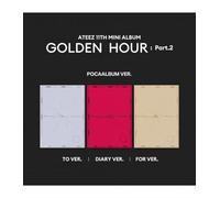 11th Mini Album GOLDEN HOUR : Part 2 PocaAlbum Version / Diary For To Version CD