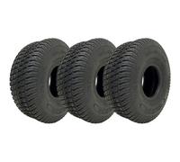 11x4.00-4 Pneus pour tondeuse à gazon 4ply Multi Turf Ride on Mower Grass Wanda (Lot de 3)
