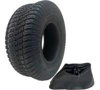 11x4.00-5 Lawnmower Grass Multi Turf Tyre & Tube 4-ply Wanda P332 Pattern 150kgs
