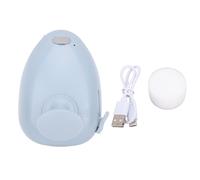 11x8cm USB Plastic Dog Brush à Vapeur Brosse de Chat, Cat Steam Peigt Dog Peigt pour Tous les Animaux de Compagnie aux Cheveux Longs et aux Cheveux Courts (BLUE)